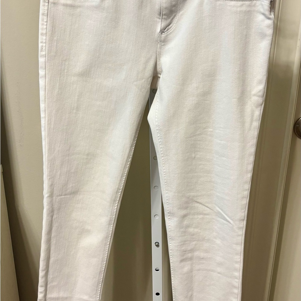 DL1961 White Ankle Cropped AngelJeans